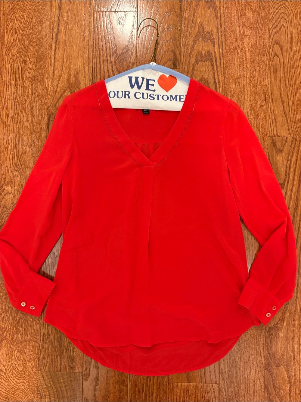 J. Crew 100% Silk Blouse